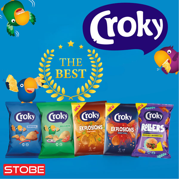 Een Perfecte Match: Croky Chips en de Stobe Beamer - De Beste van Beide Werelden!