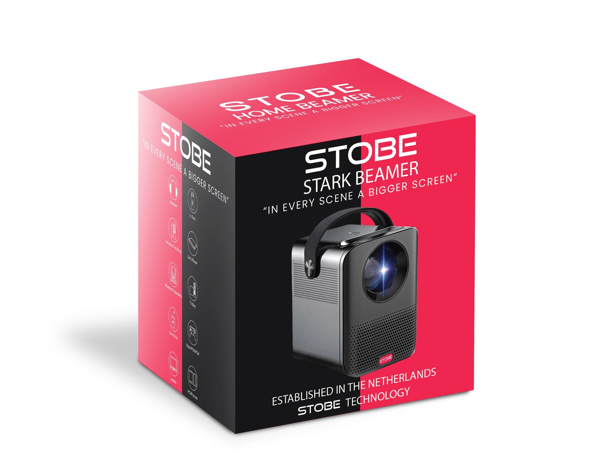 STOBE STARK Mini Beamer - STOBE.NL